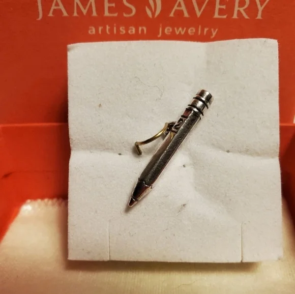 Retired James Avery Number 2 Pencil Charm - Picture 4 of 10